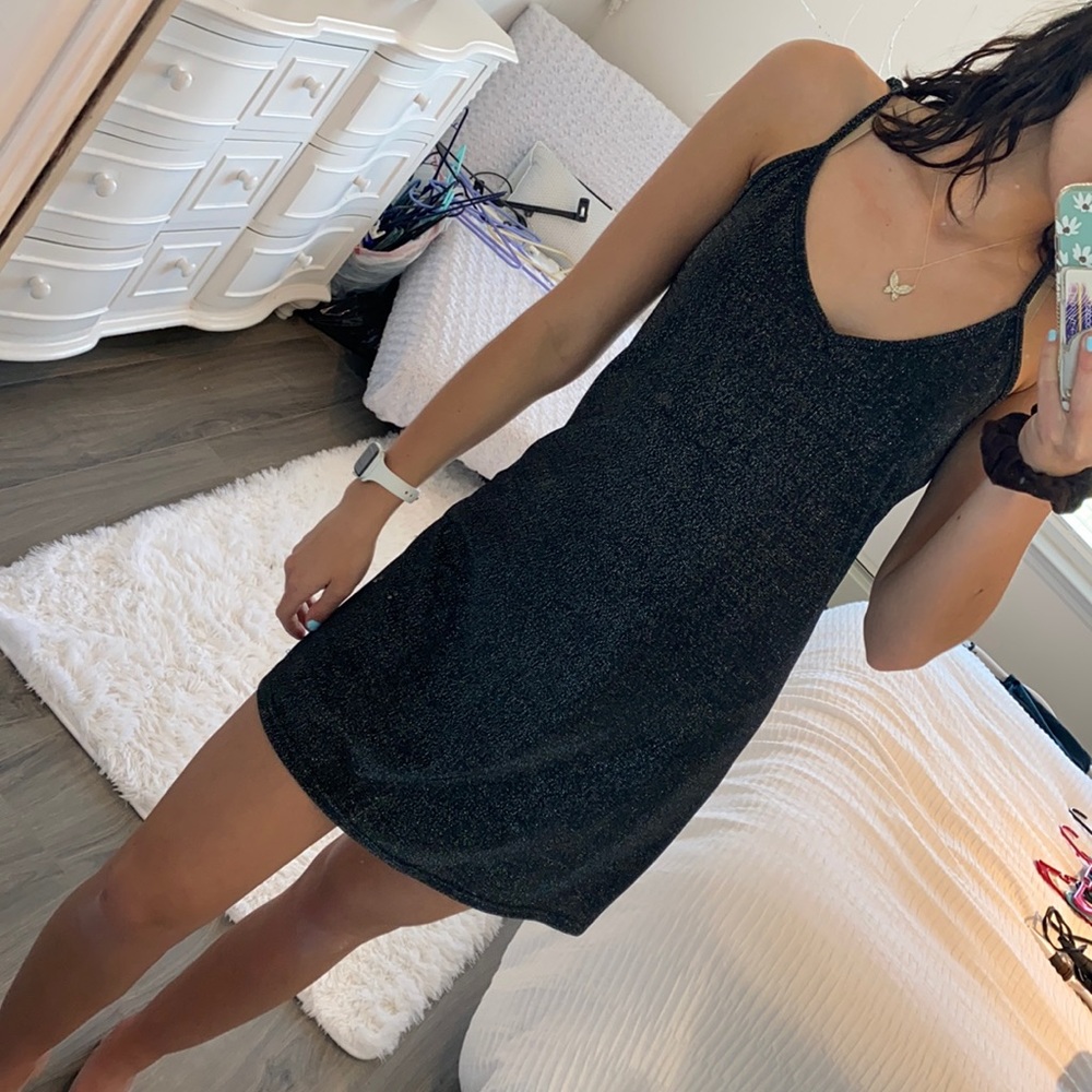 Black sparkly dress